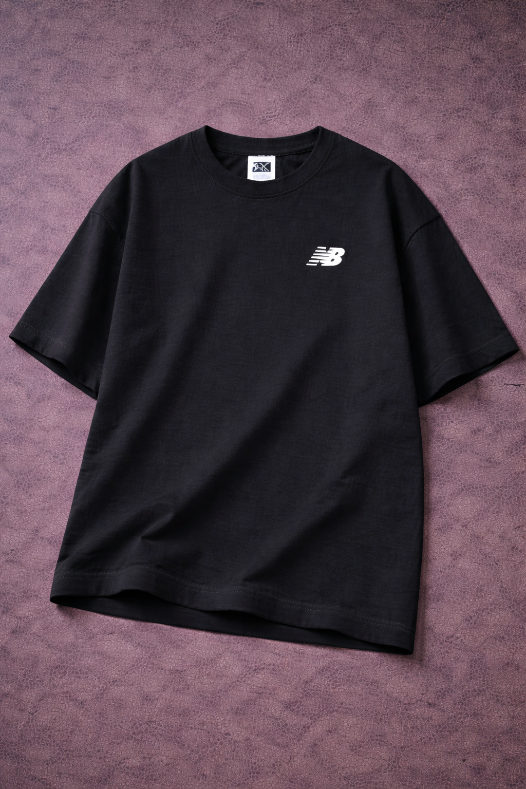 New Balance Logolu "City Style" Siyah Oversize Tişört