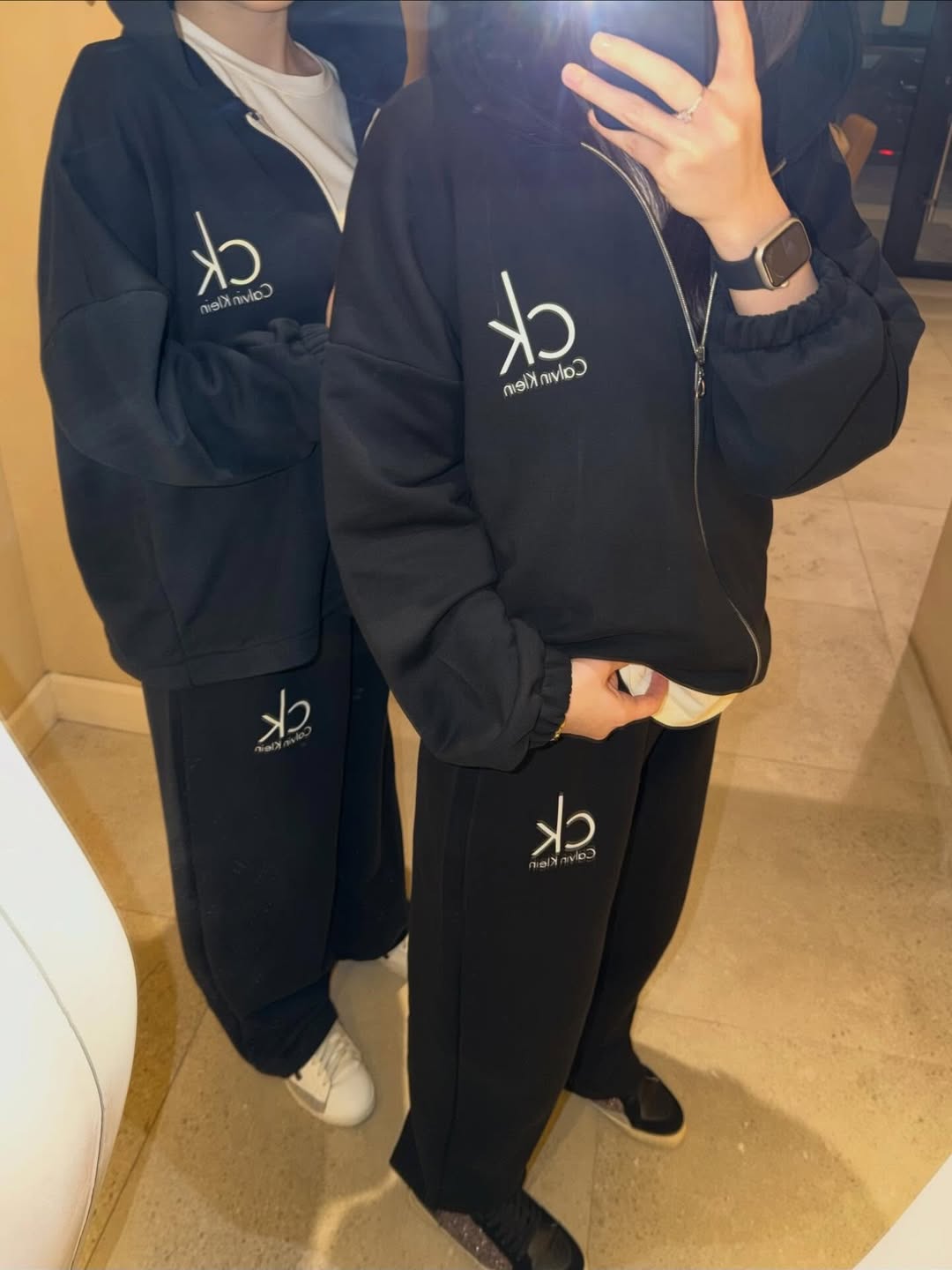 Calvin Klein Siyah Eşofman takımı