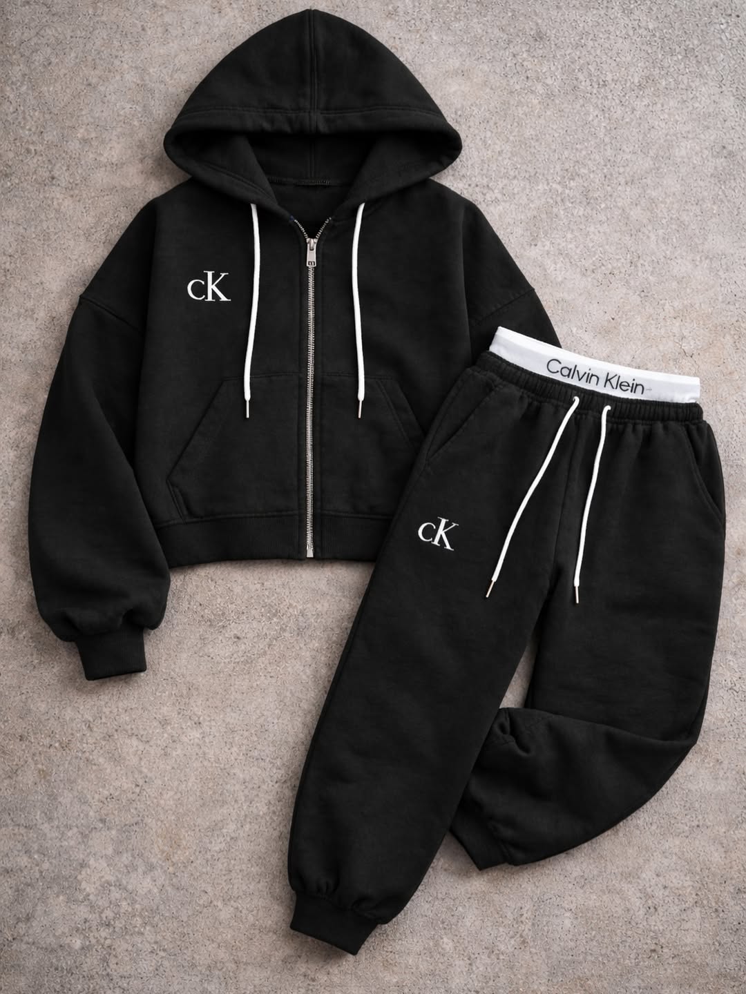 Ck siyah eşofman takımı