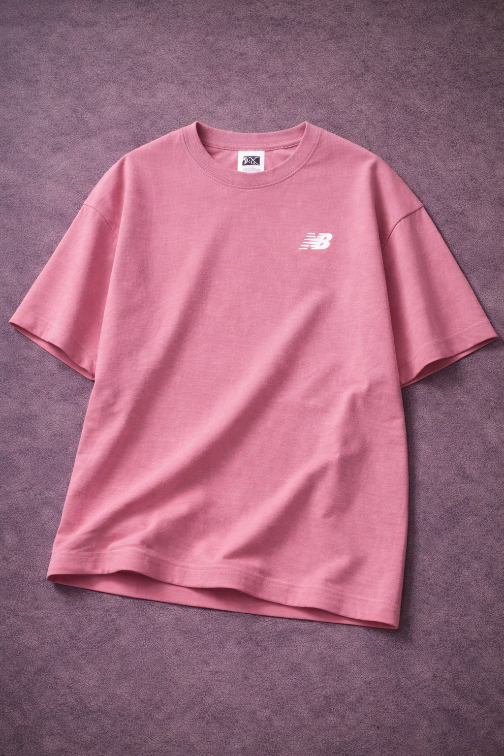 Özel Seri: New Balance Logolu Pembe Premium Pamuklu Tişört