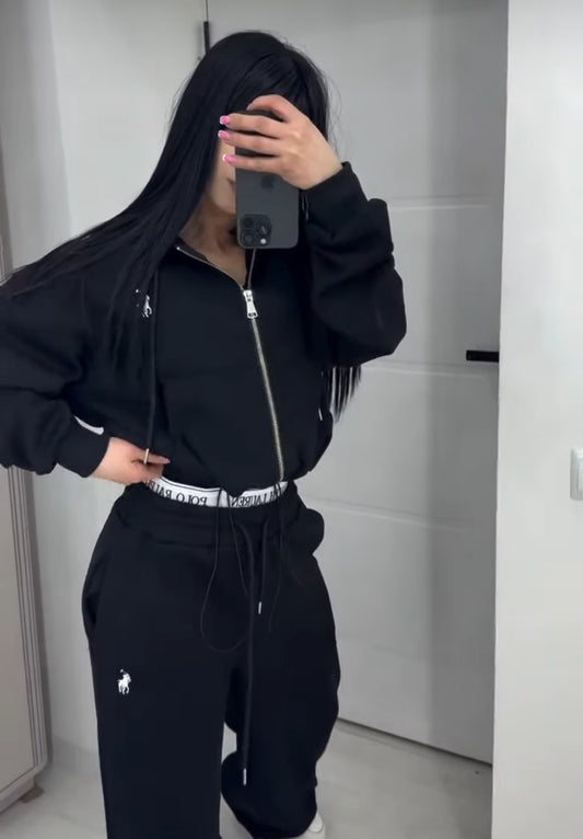 Polo Siyah eşofman takımı