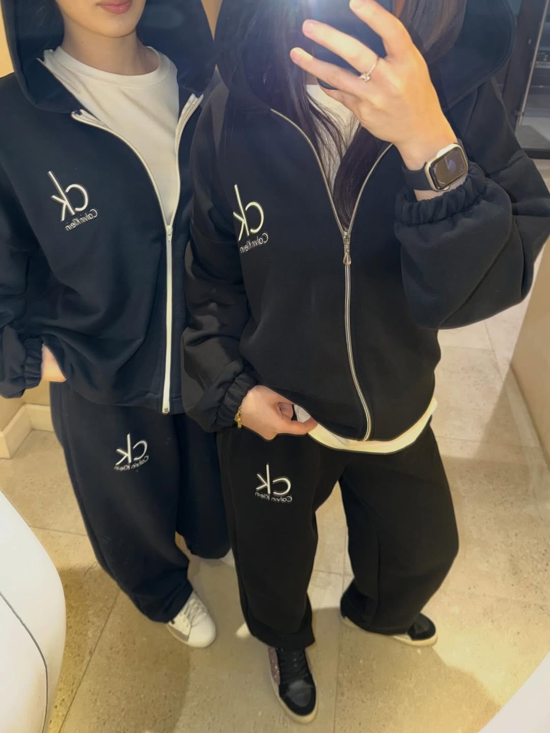 Calvin Klein Siyah Eşofman takımı