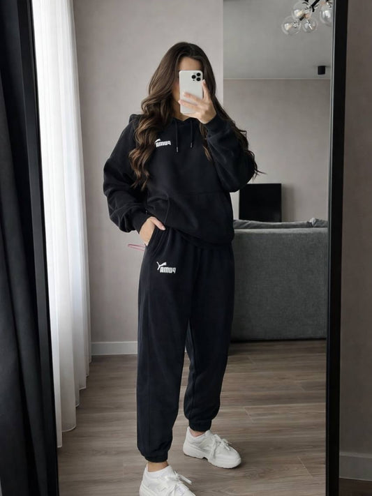 Puma Siyah Eşofman takımı